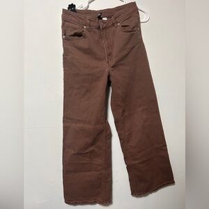 H&M Divided Brown Denim Pants